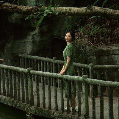 旗袍模特