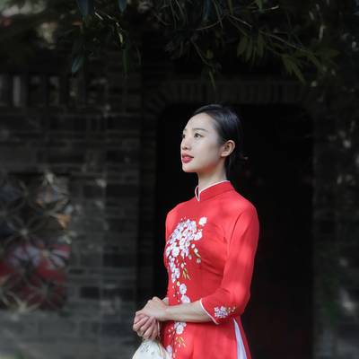 旗袍模特