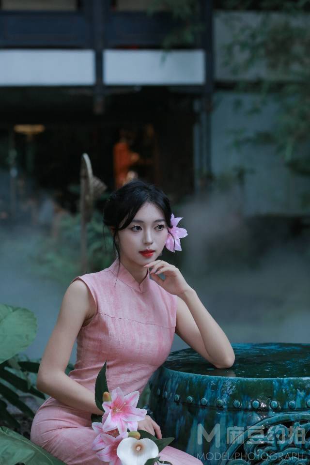 旗袍模特