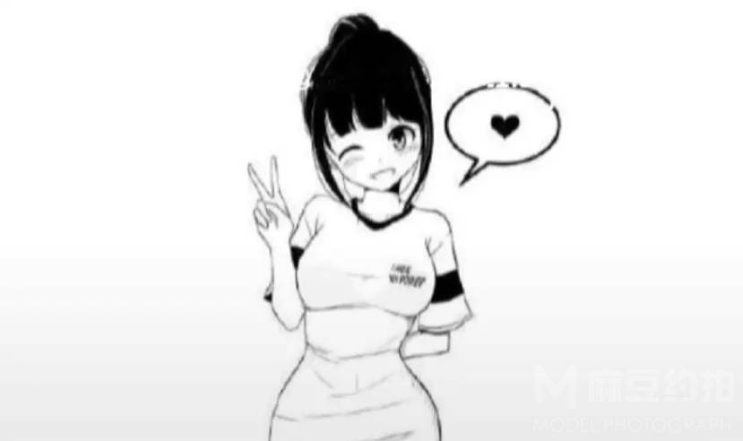 校园模特
