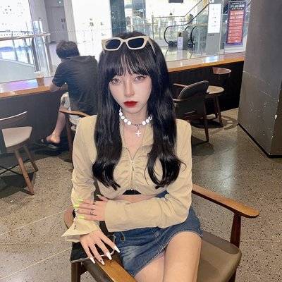 黑白模特