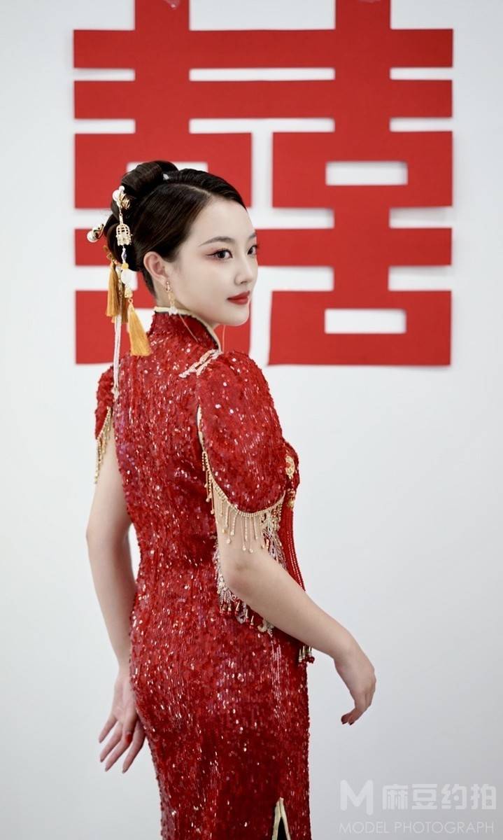 旗袍模特