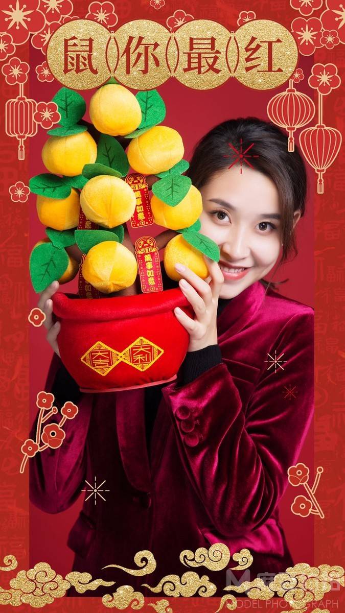 妆容模特