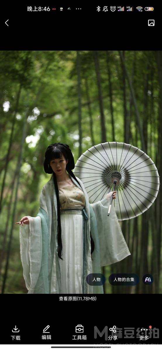 汉服模特