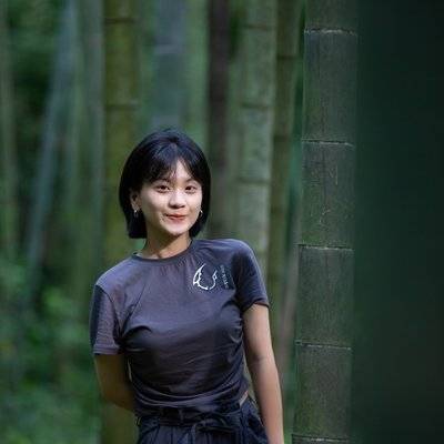 黑白模特