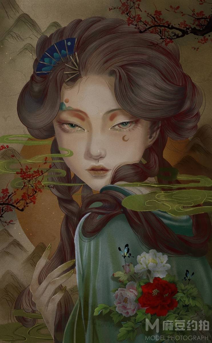复古模特