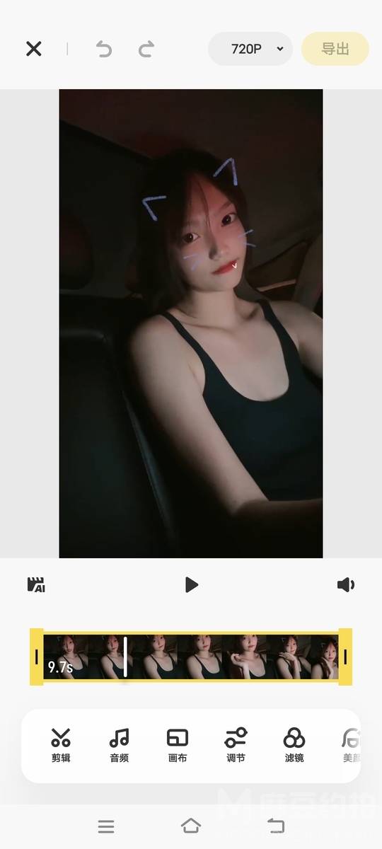 少女模特