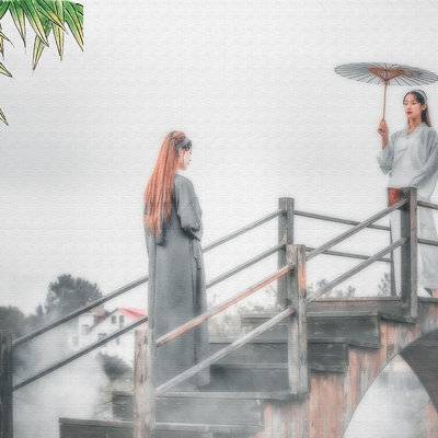 汉服模特