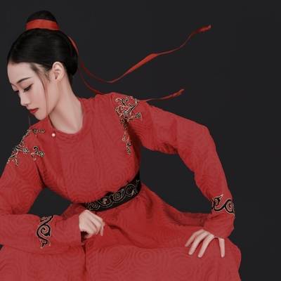 汉服模特