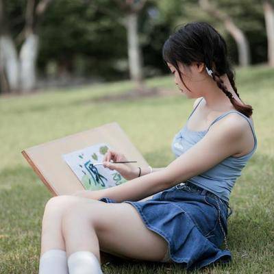 森系模特
