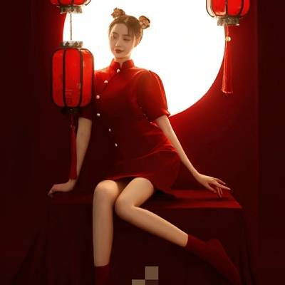 民国模特