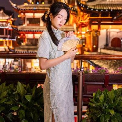 旗袍模特