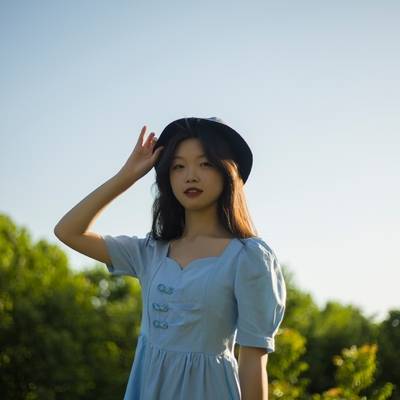 森系模特