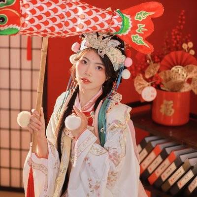 汉服模特