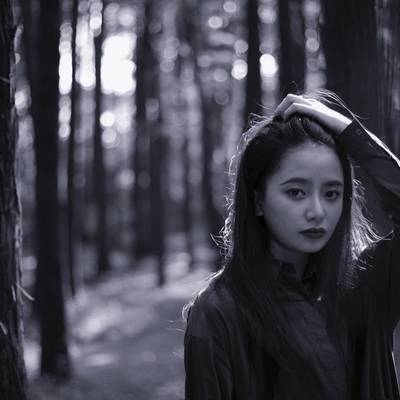 森系模特