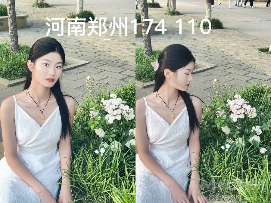 黑白模特