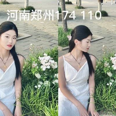 黑白模特