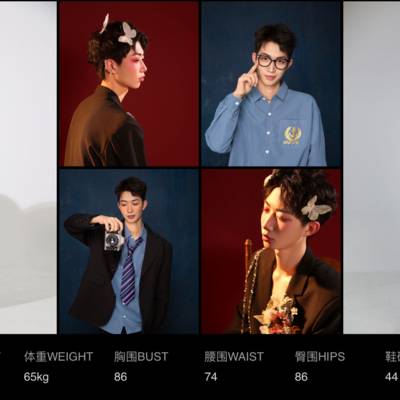情侣模特