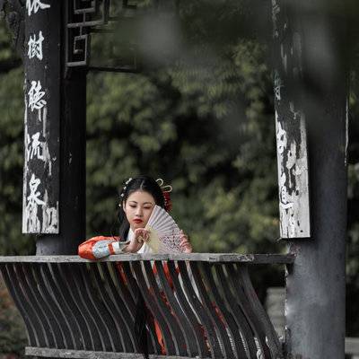 汉服模特