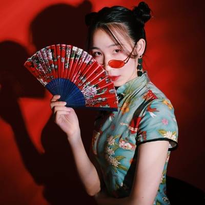 森系模特