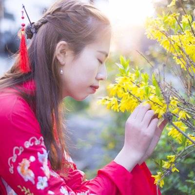 汉服模特