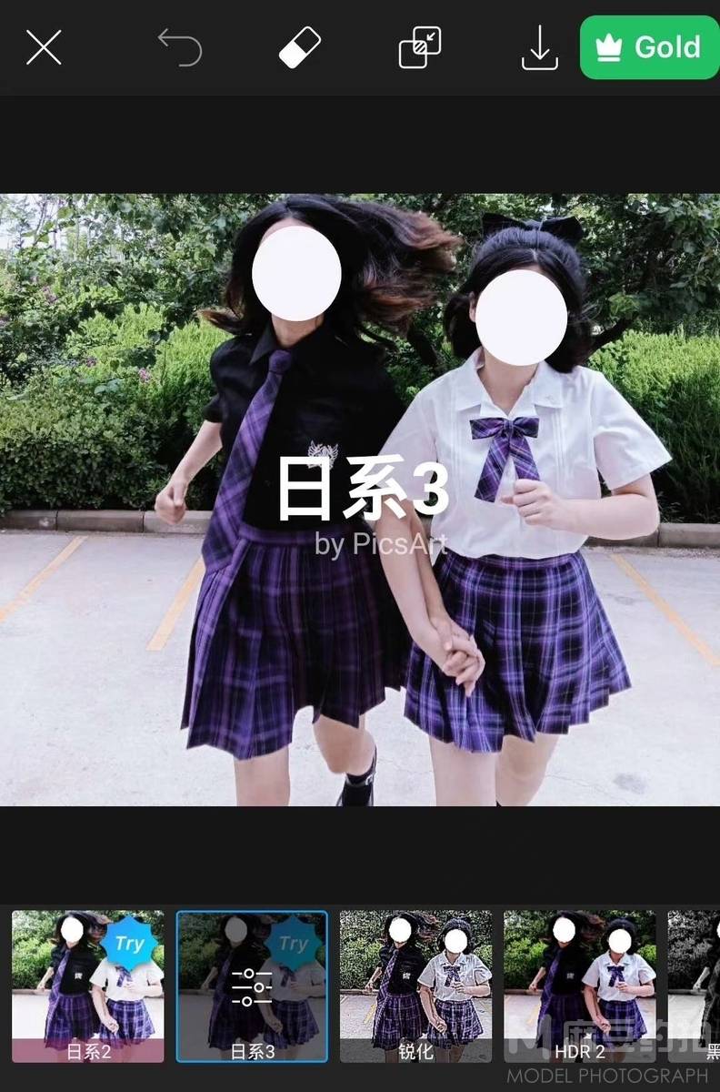 韩系模特