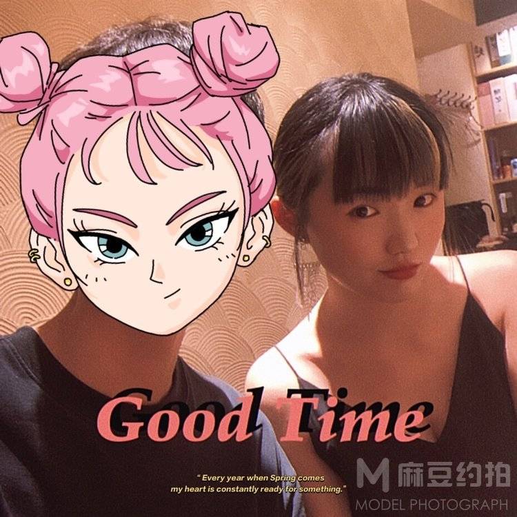 情侣模特