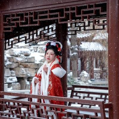 汉服模特