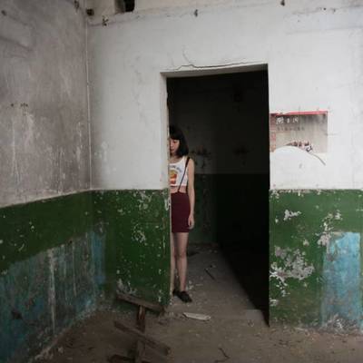 黑白模特