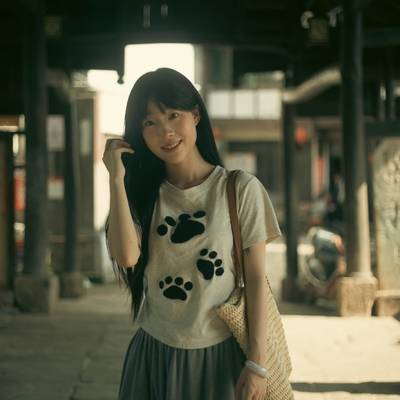 森系模特