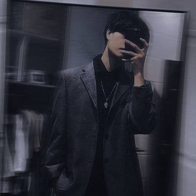 黑白模特