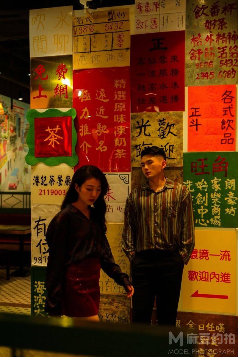 情侣模特