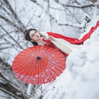 汉服模特