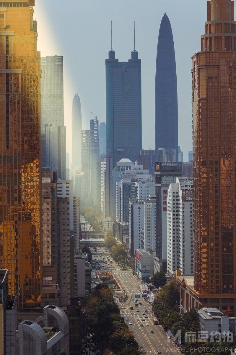 黑白模特