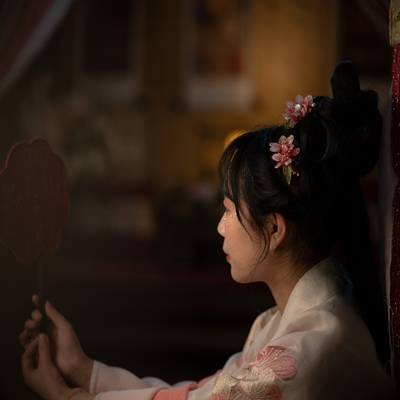 汉服模特
