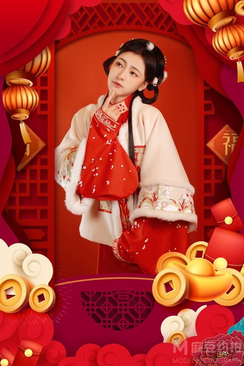 汉服模特