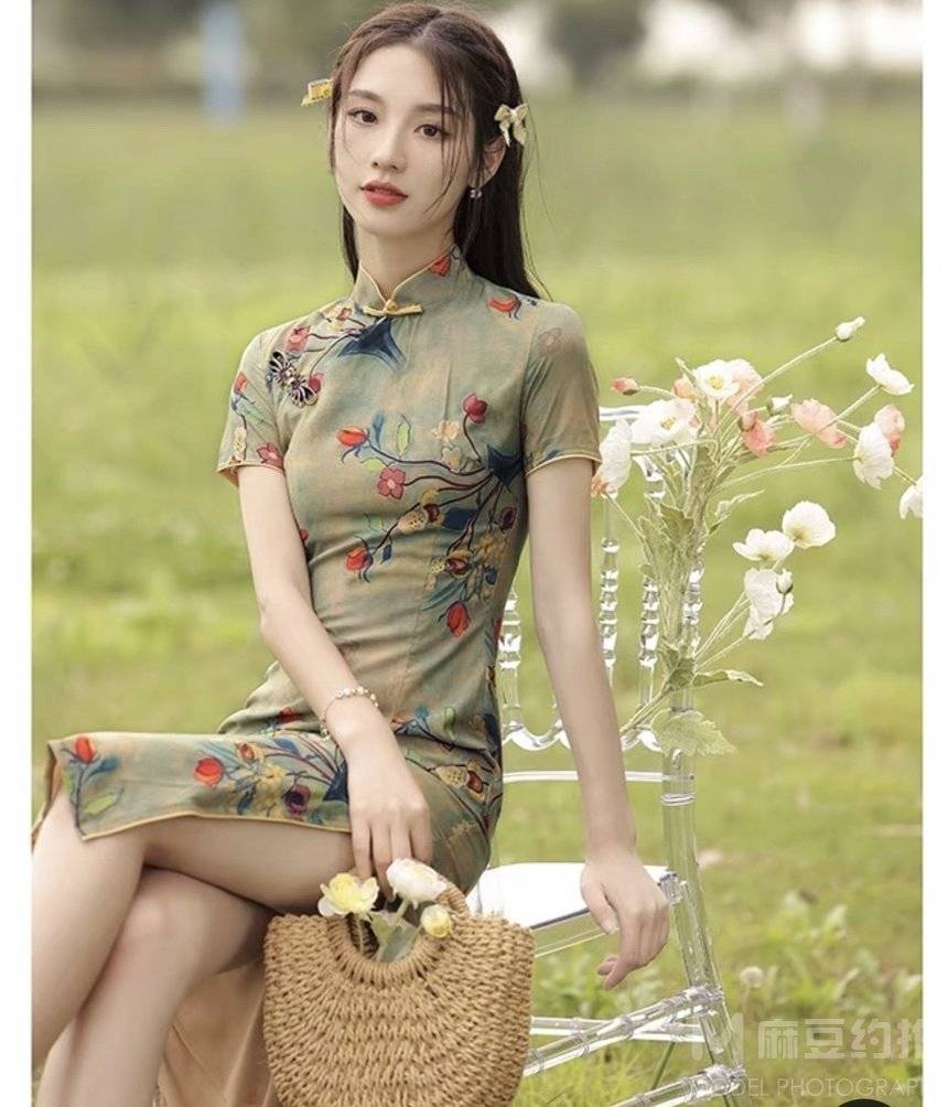 旗袍模特