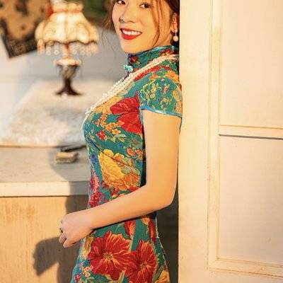 旗袍模特