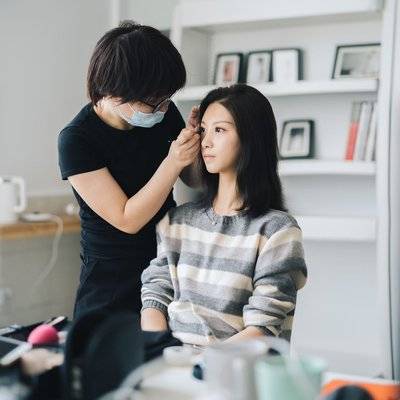 妆容模特