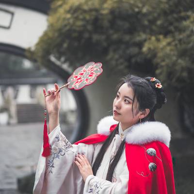汉服模特