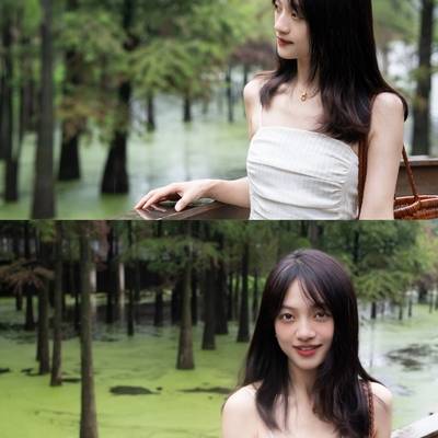 森系模特