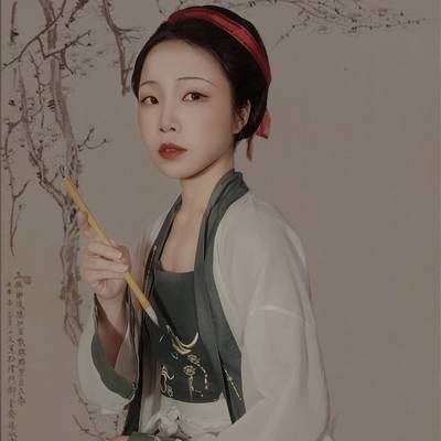 汉服模特