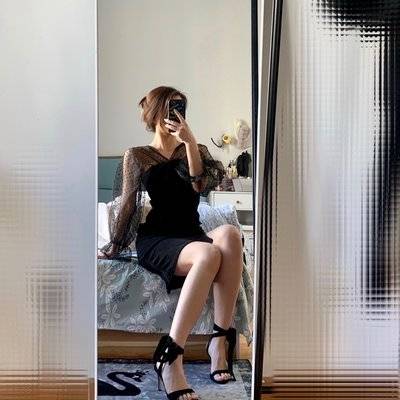 黑白模特