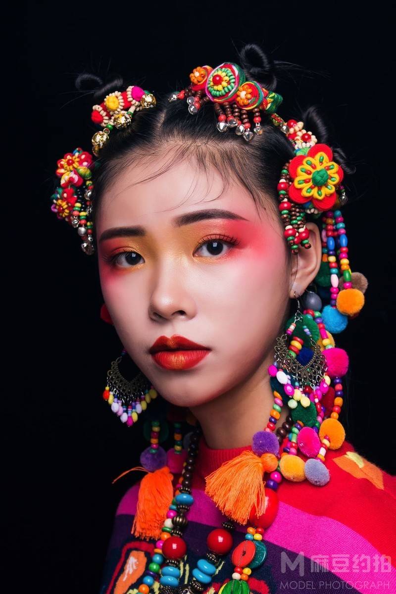 妆容模特