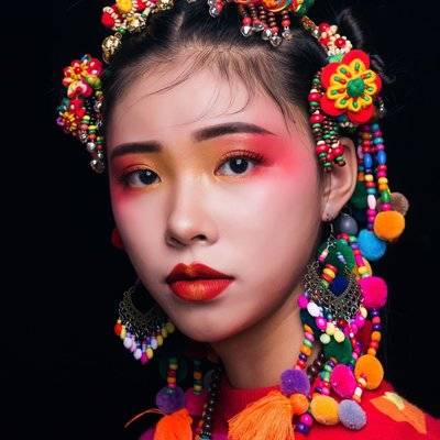 妆容模特