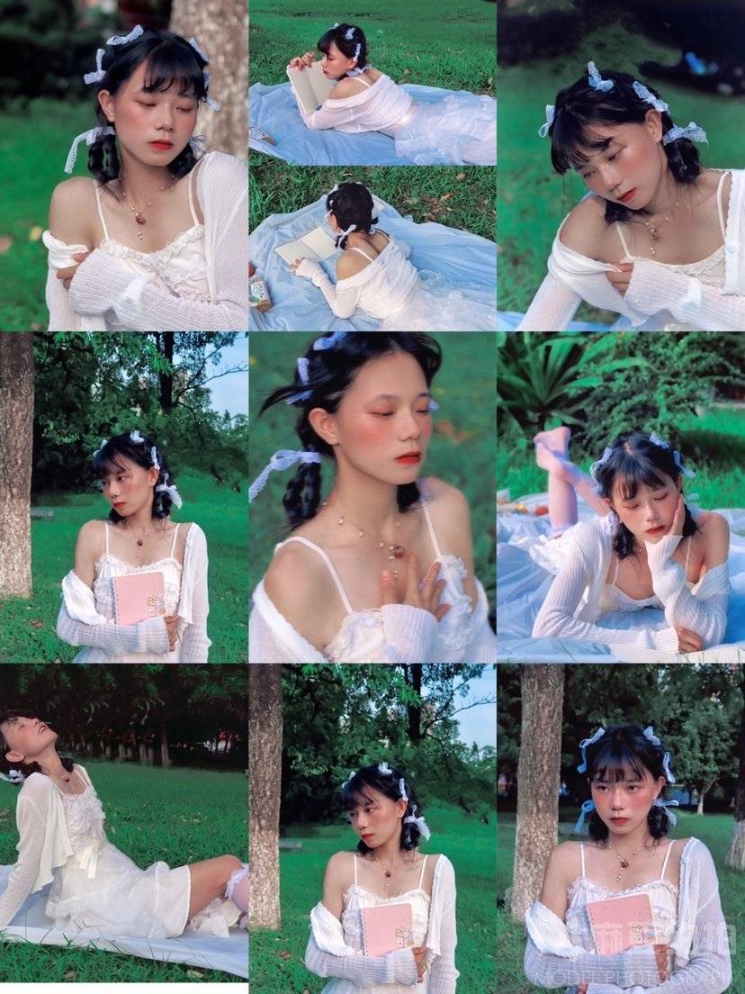 胶片模特