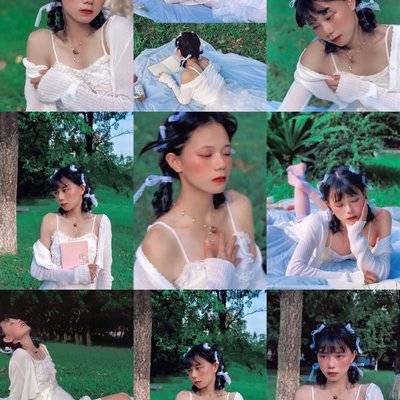 胶片模特