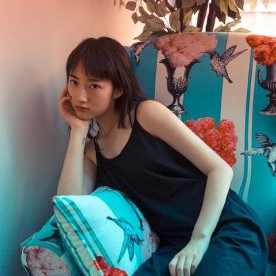 黑白模特