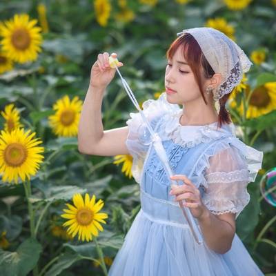 森系模特