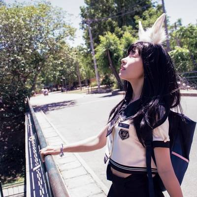 森系模特